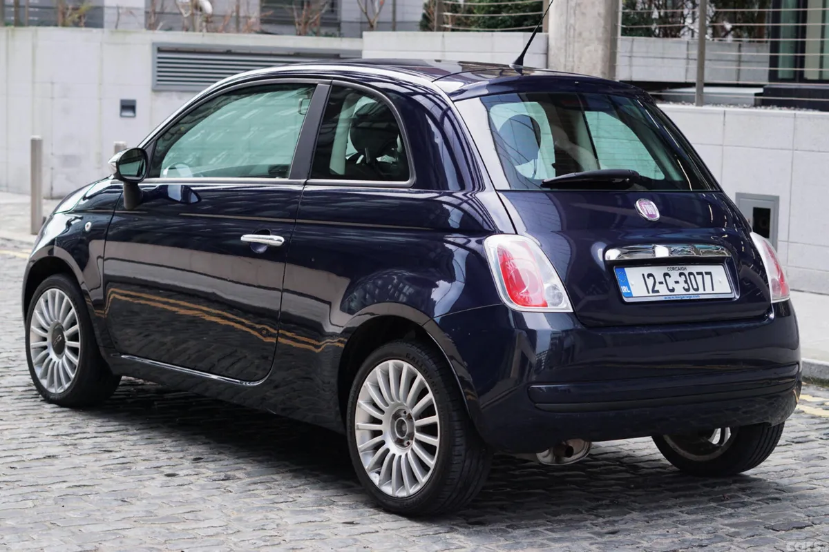 Fiat 500 Hatchback, Petrol, 2012, Blue