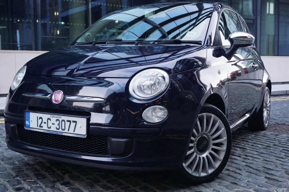Fiat 500 Hatchback, Petrol, 2012, Blue