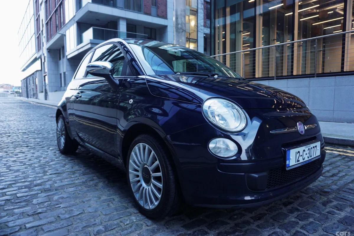 Fiat 500 Hatchback, Petrol, 2012, Blue