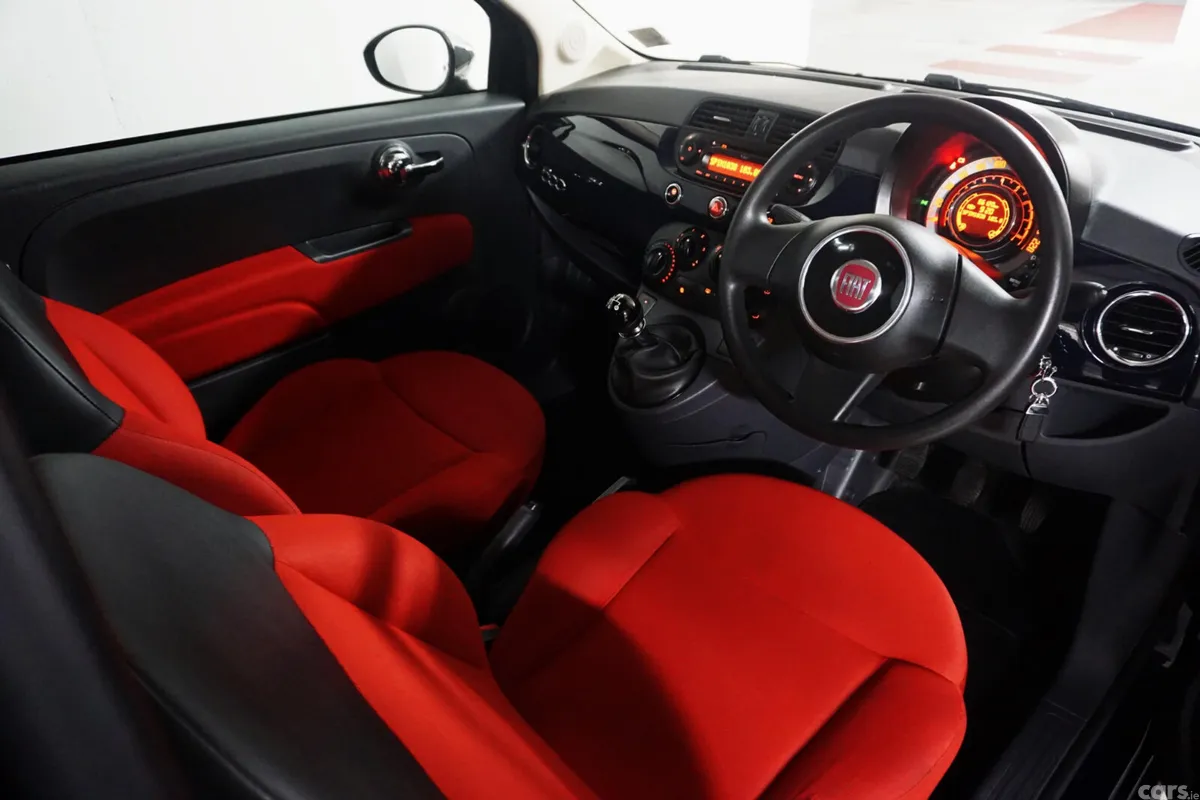 Fiat 500 Hatchback, Petrol, 2012, Blue