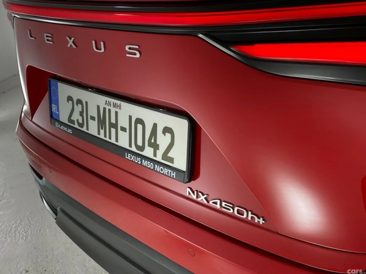Lexus NX 450h+ SUV, Petrol Plug-in Hybrid, 2023, Red