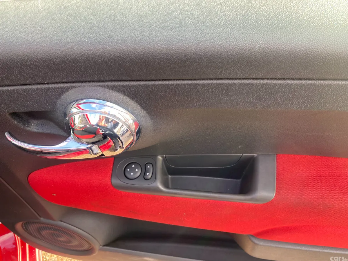 Fiat 500 Hatchback, Petrol, 2017, Red