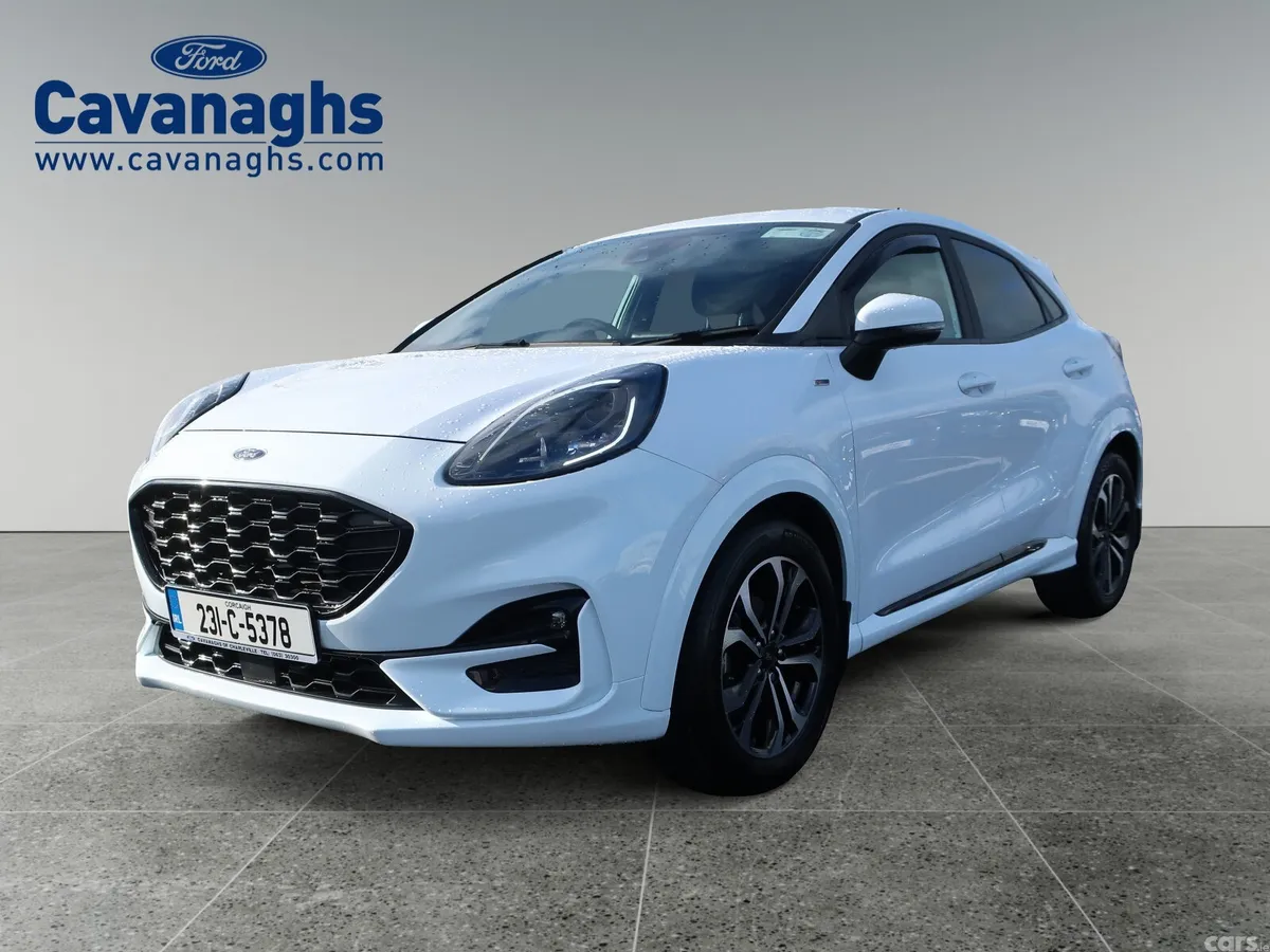 Ford Puma MPV, Petrol Hybrid, 2023, White