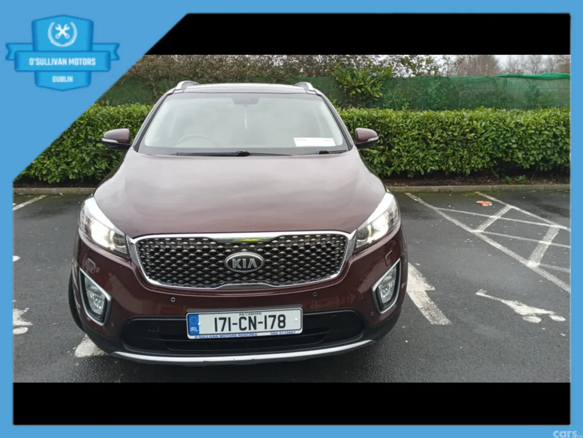Kia Sorento Estate, Diesel, 2017, Red