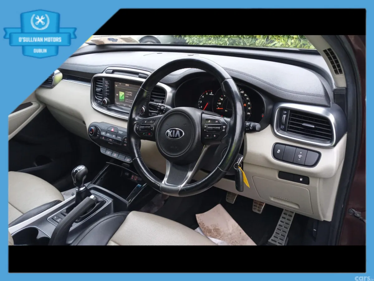 Kia Sorento Estate, Diesel, 2017, Red
