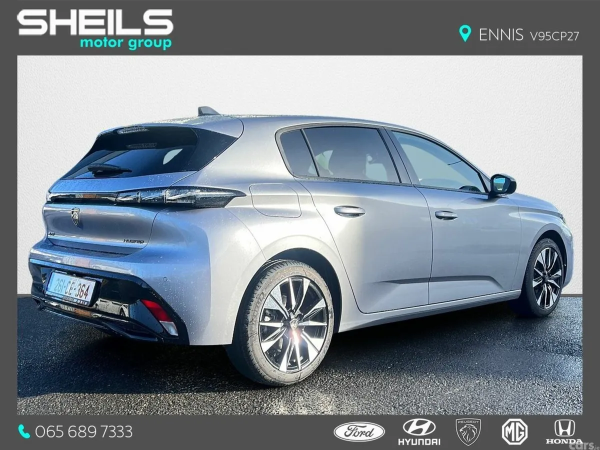 Peugeot 308 Hatchback, Petrol Hybrid, 2026, Grey