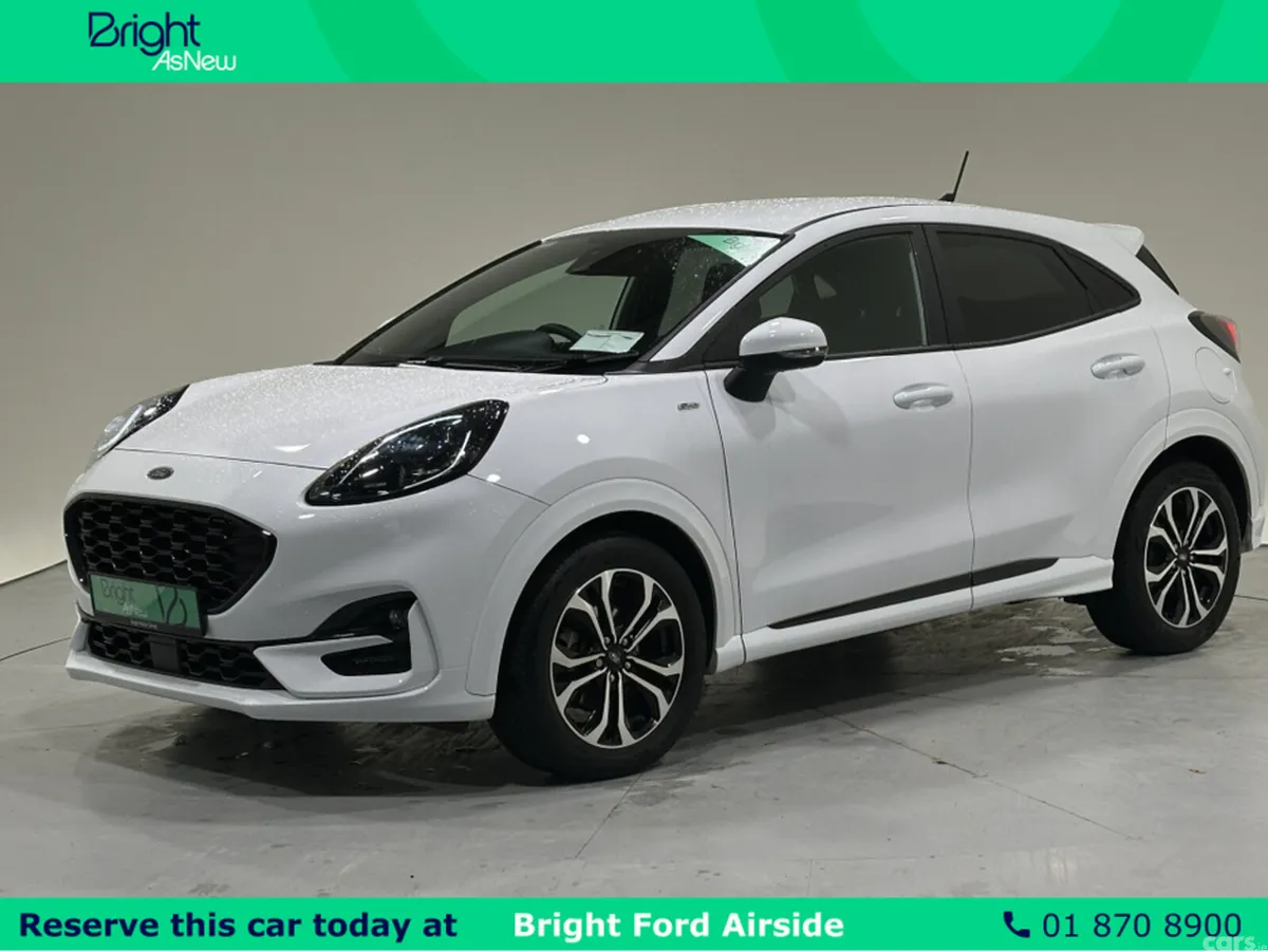 Ford Puma MPV, Petrol Hybrid, 2024, White
