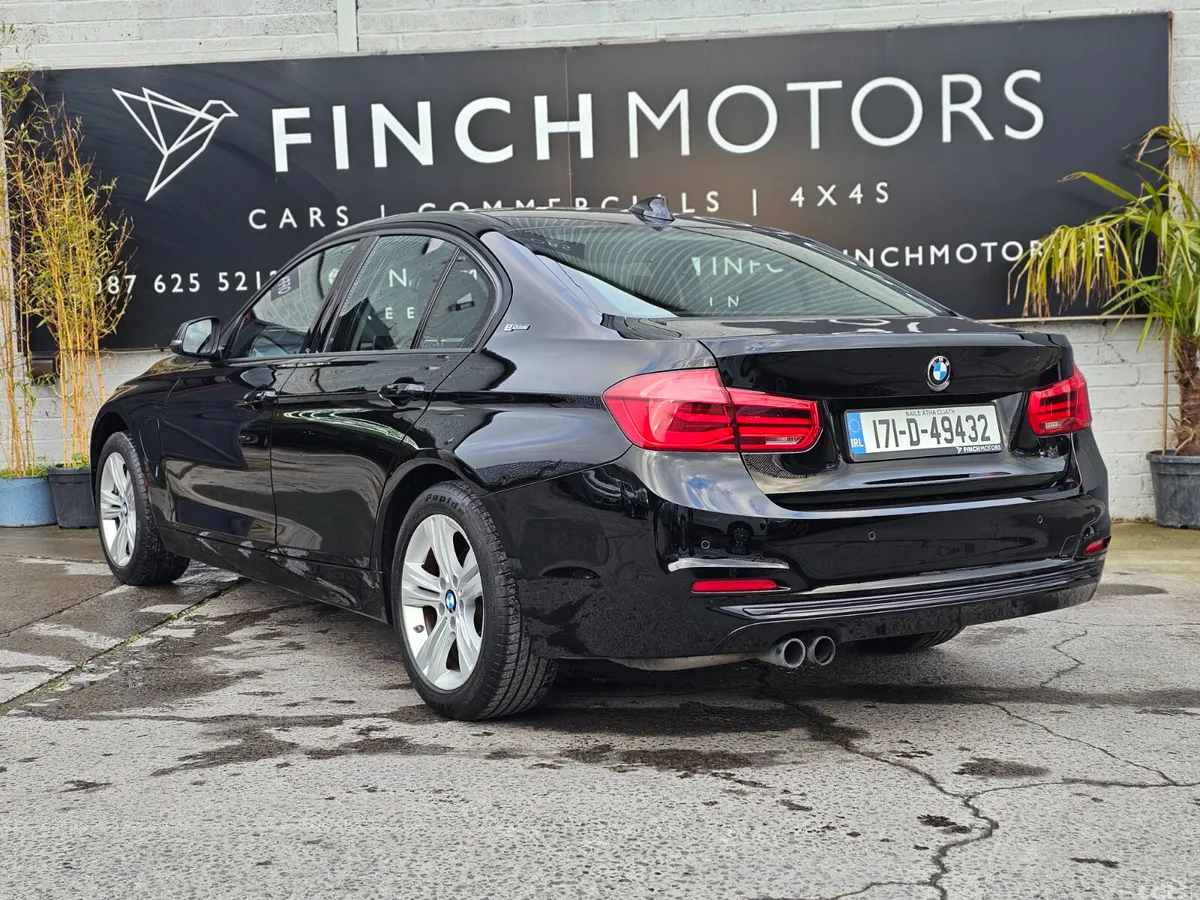 BMW 3-Series Saloon, Petrol Plug-in Hybrid, 2017, Black