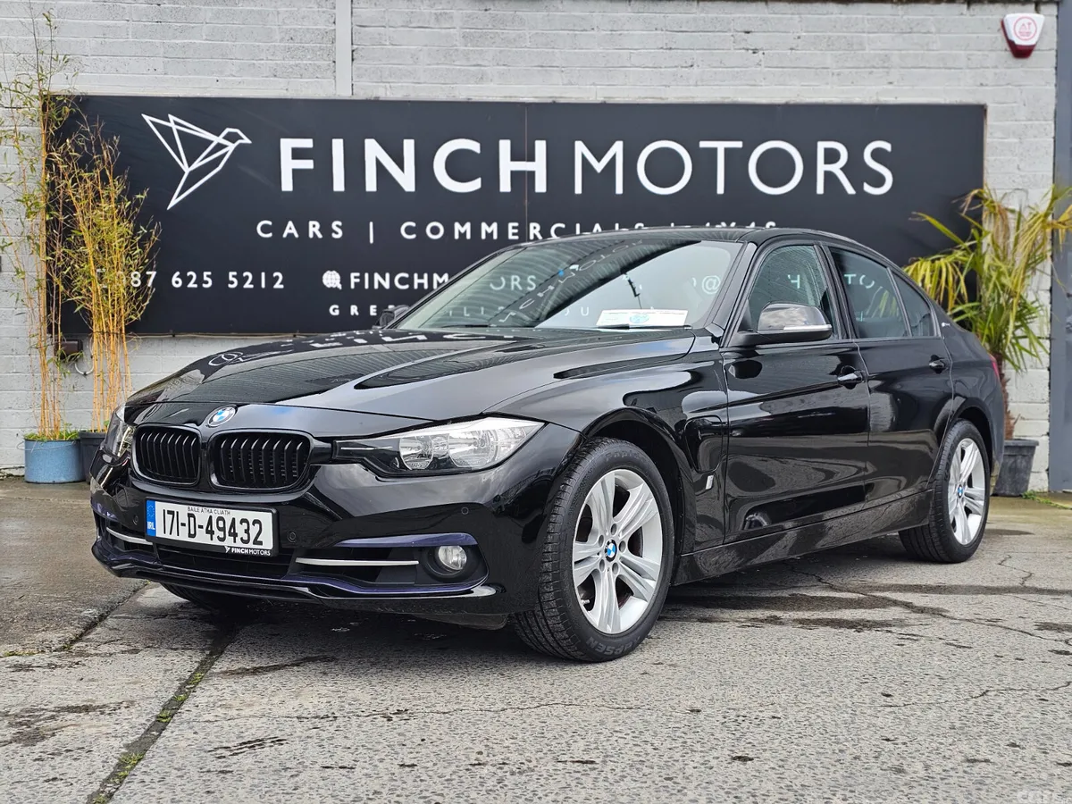 BMW 3-Series Saloon, Petrol Plug-in Hybrid, 2017, Black