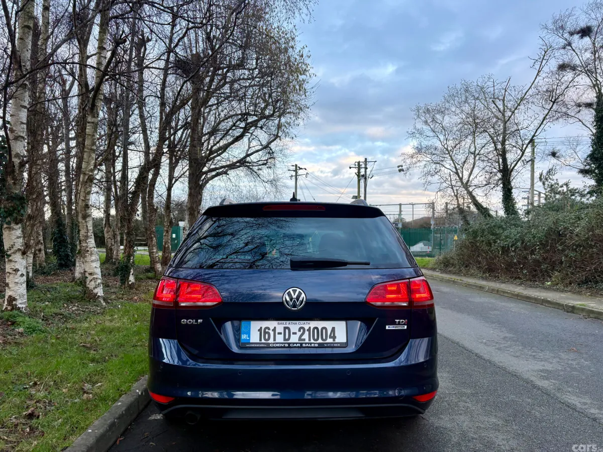 Volkswagen Golf Estate, Diesel, 2016, Blue