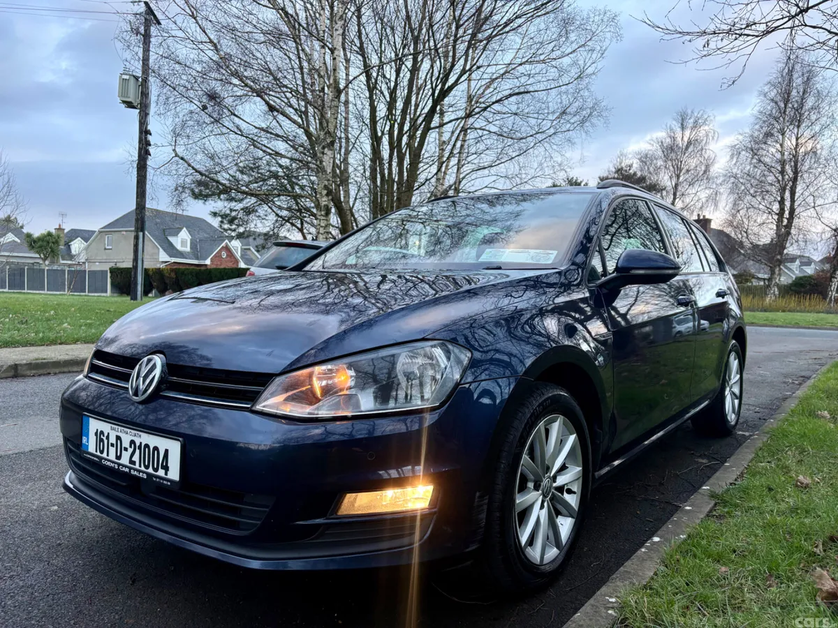 Volkswagen Golf Estate, Diesel, 2016, Blue