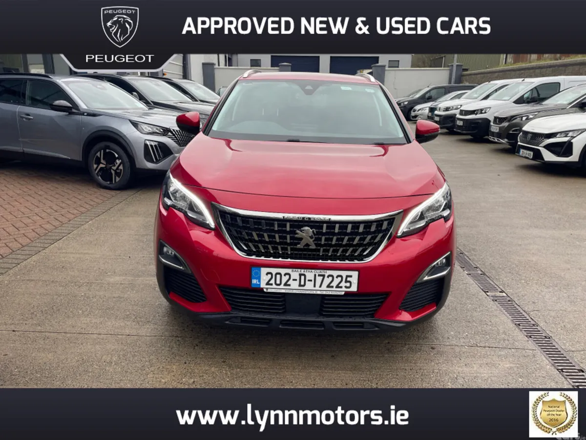 Peugeot 3008 MPV, Petrol, 2020, Red