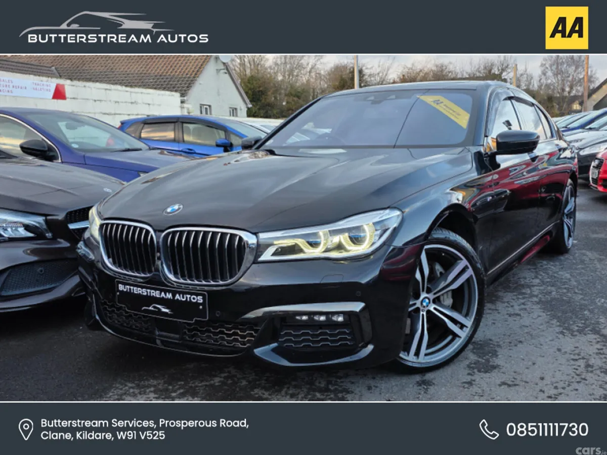 BMW 7-Series Saloon, Diesel, 2018, Black