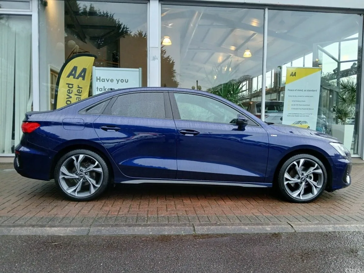 Audi A3 Saloon, Petrol, 2023, Blue