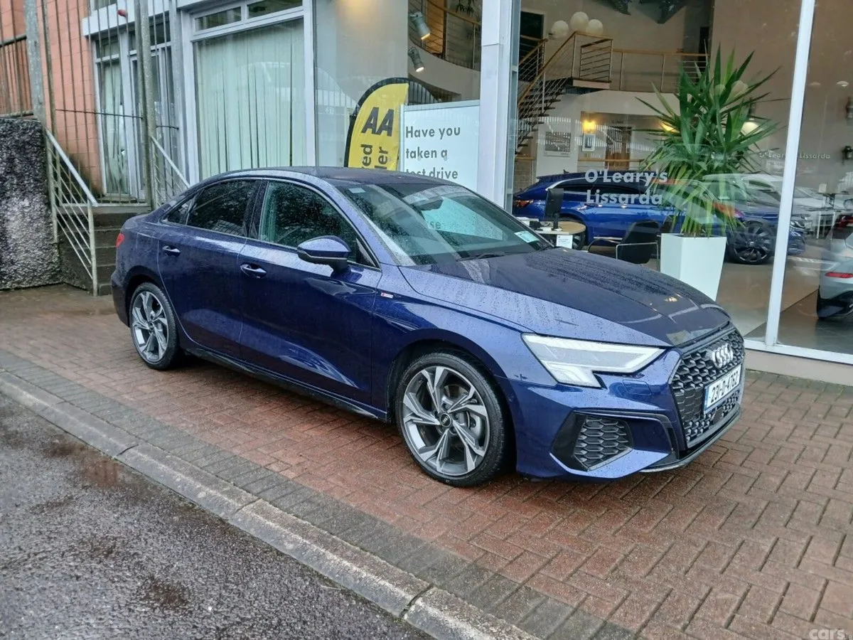 Audi A3 Saloon, Petrol, 2023, Blue