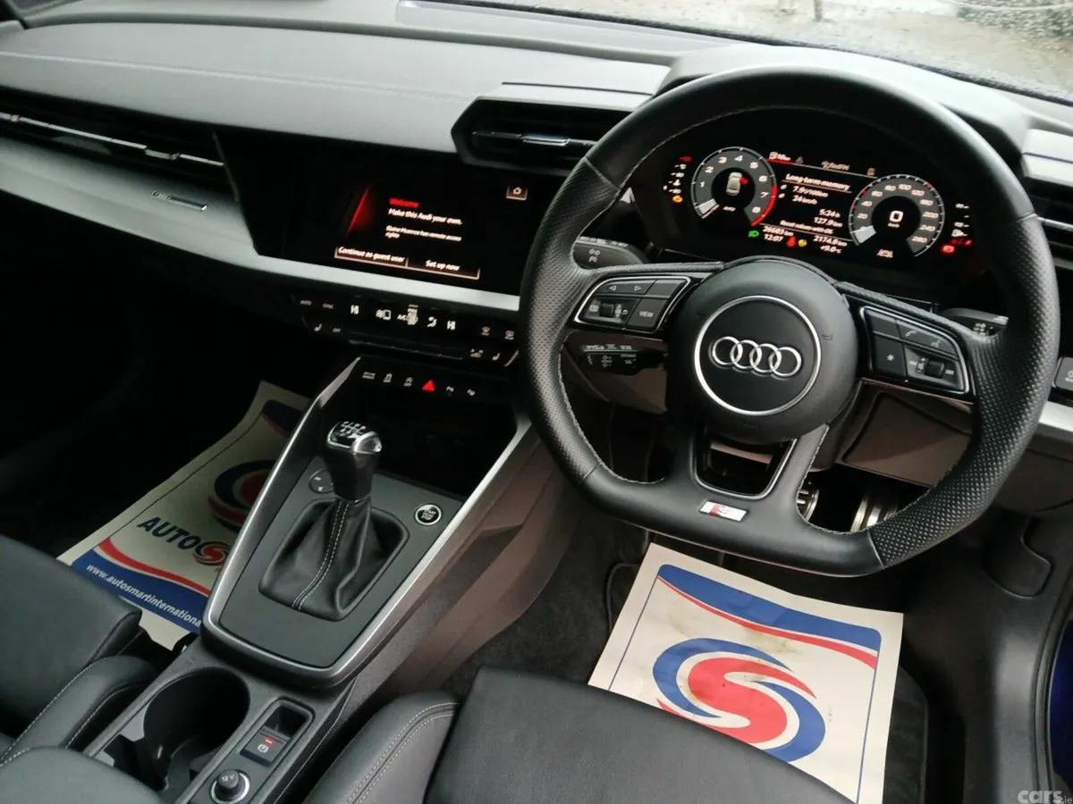 Audi A3 Saloon, Petrol, 2023, Blue