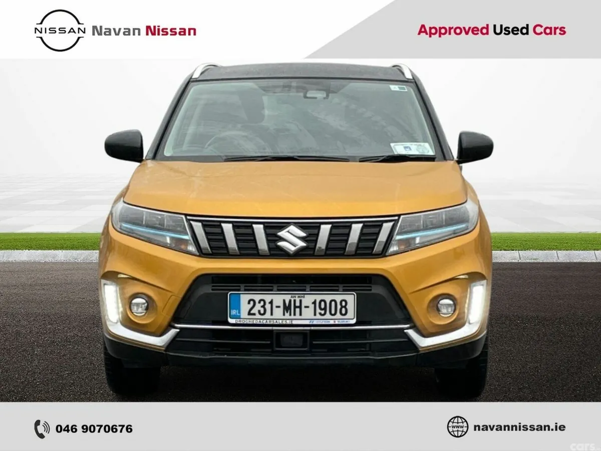 Suzuki Vitara SUV, Petrol Hybrid, 2023, Yellow