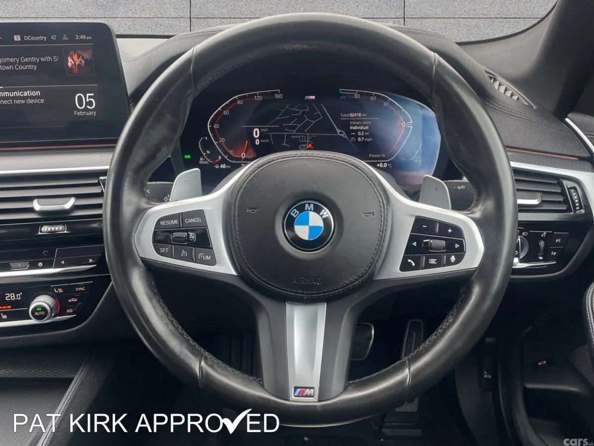 BMW 5-Series Saloon, Diesel, 2021, Black