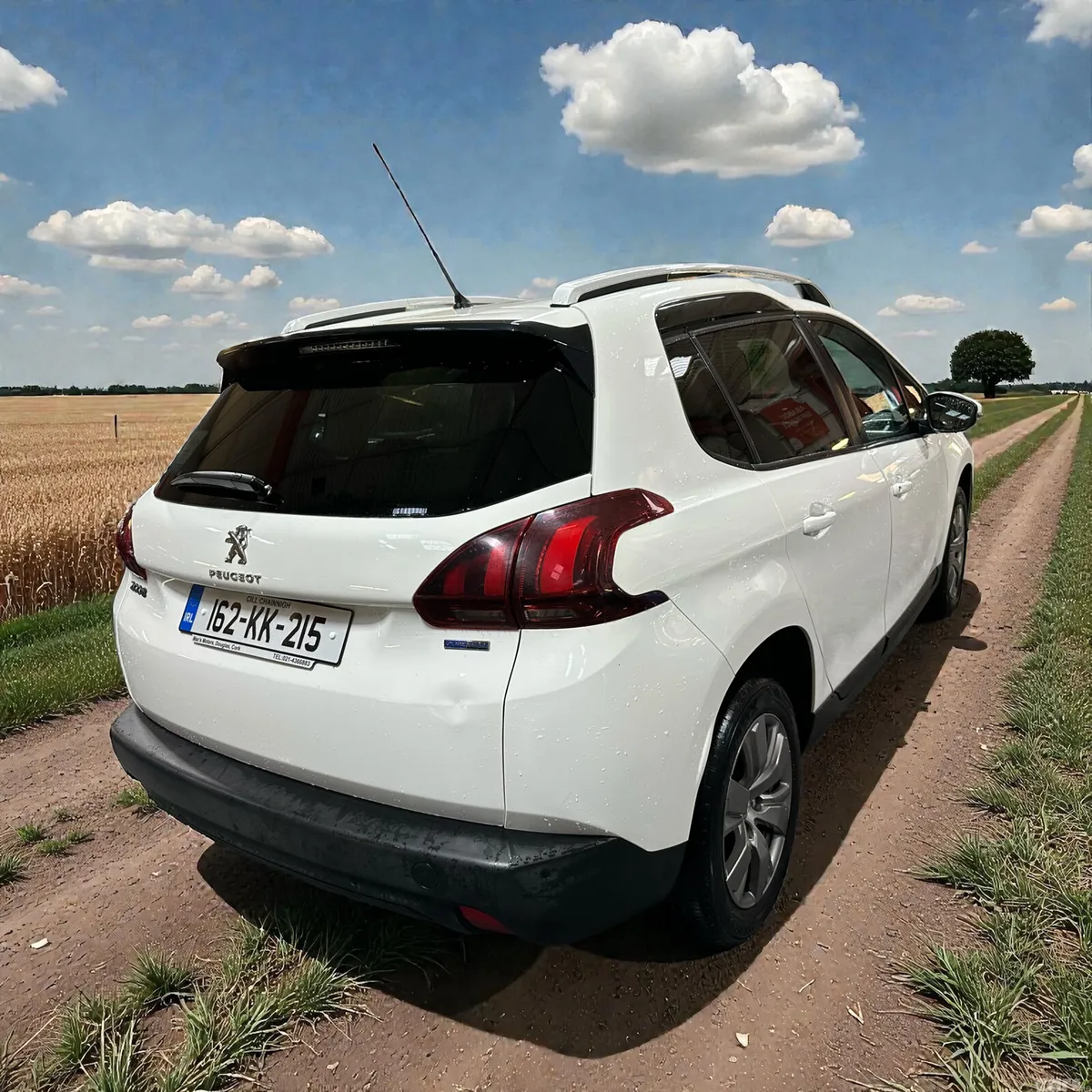 Peugeot 2008 SUV, Petrol, 2016, White