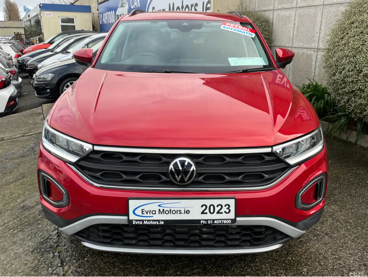 Volkswagen T-Roc SUV, Petrol, 2023, Red