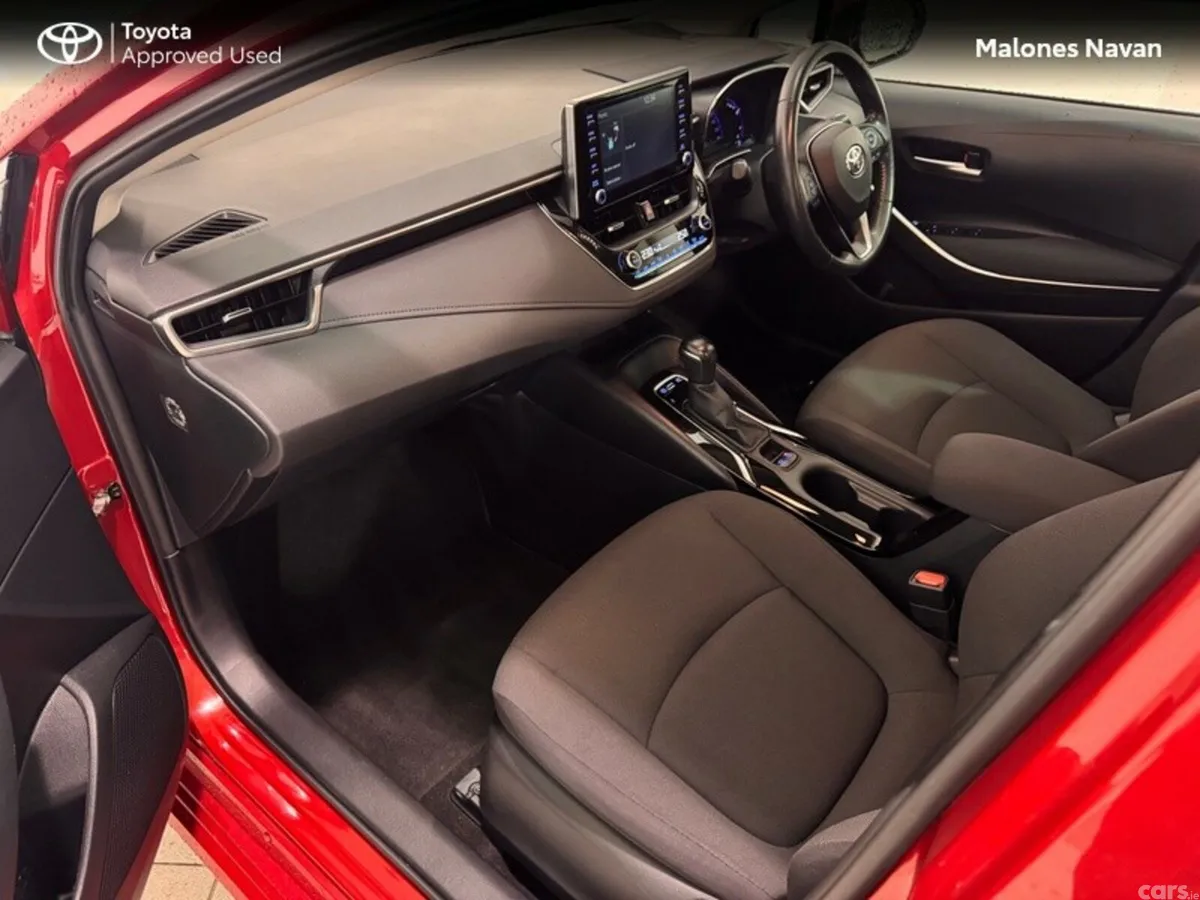 Toyota Corolla Saloon, Petrol Hybrid, 2022, Red