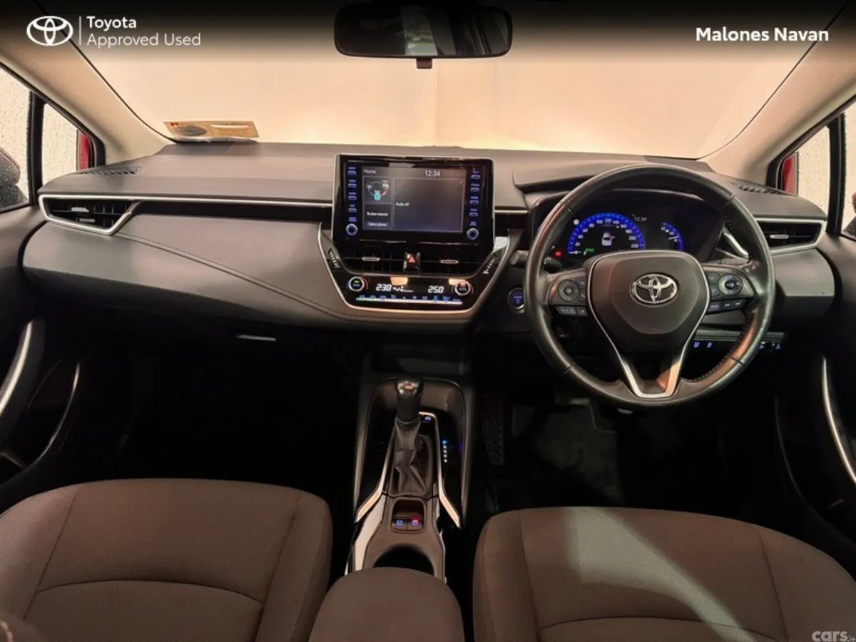 Toyota Corolla Saloon, Petrol Hybrid, 2022, Red
