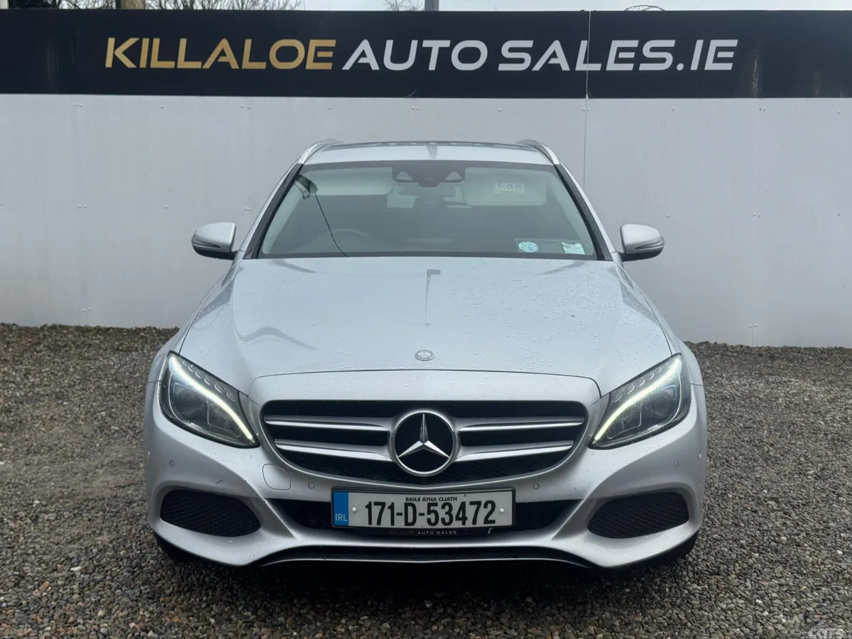 Mercedes-Benz C-Class Estate, Petrol Plug-in Hybrid, 2017, Silver