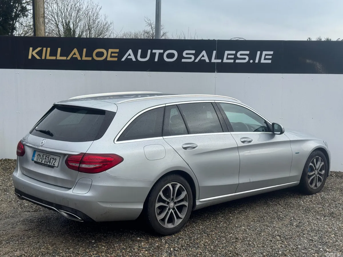 Mercedes-Benz C-Class Estate, Petrol Plug-in Hybrid, 2017, Silver