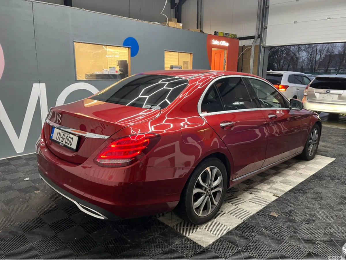 Mercedes-Benz C-Class Saloon, Petrol, 2017, Red