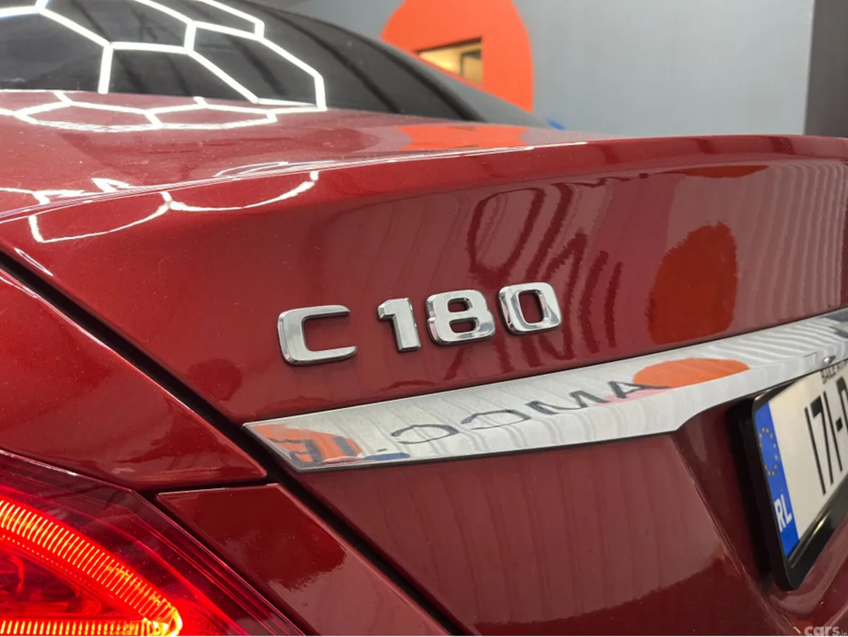 Mercedes-Benz C-Class Saloon, Petrol, 2017, Red