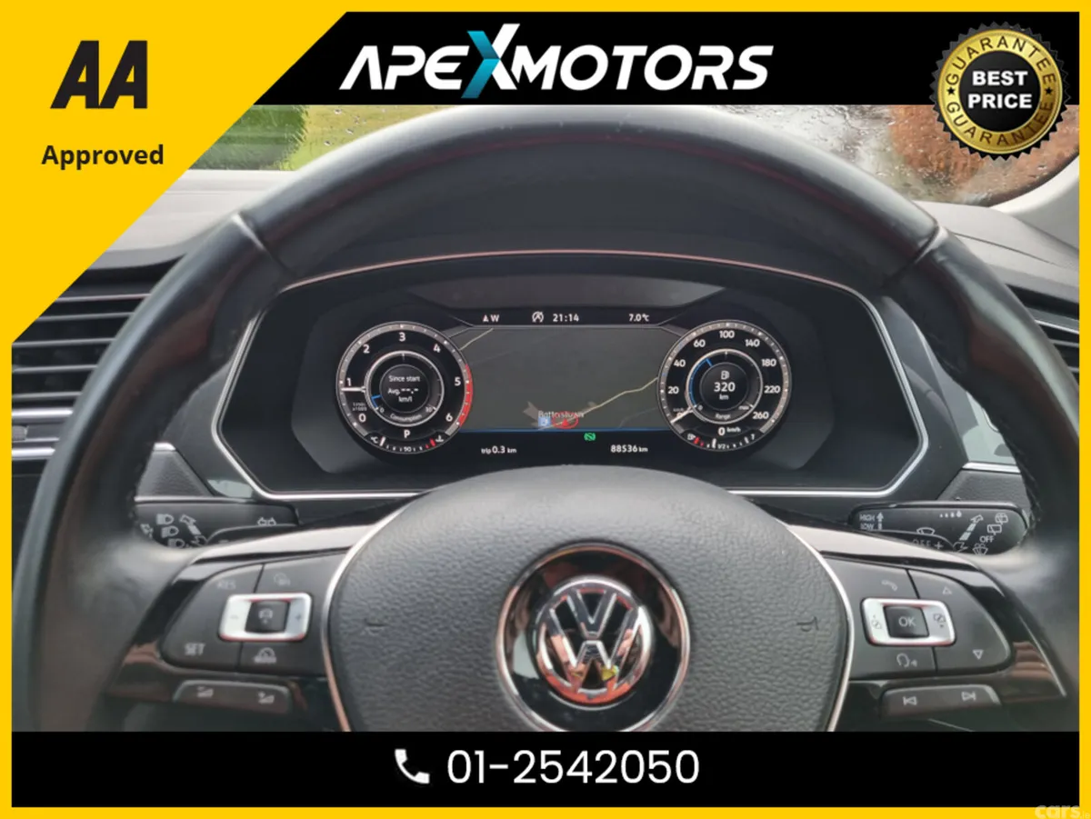 Volkswagen Tiguan SUV, Diesel, 2018, Blue