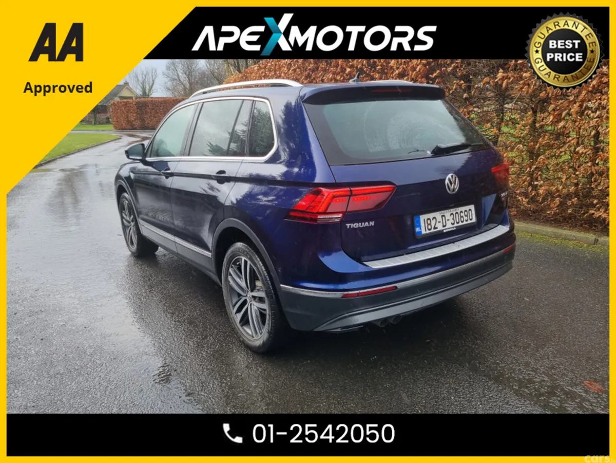 Volkswagen Tiguan SUV, Diesel, 2018, Blue