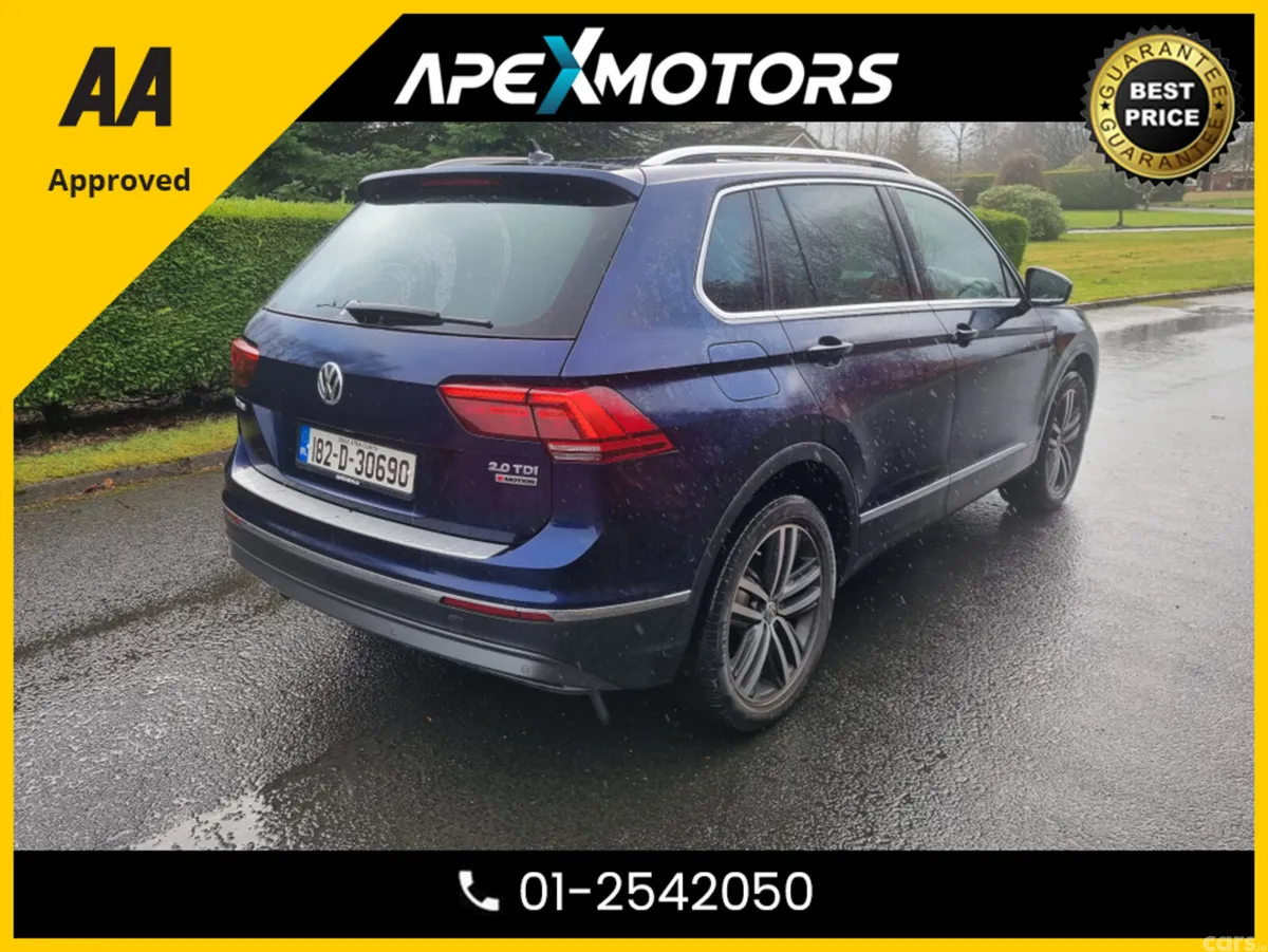 Volkswagen Tiguan SUV, Diesel, 2018, Blue