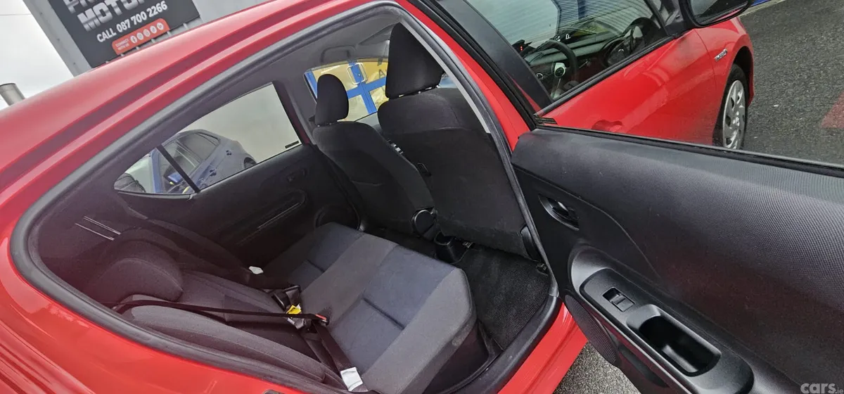 Toyota Aqua Hatchback, Petrol Hybrid, 2016, Red