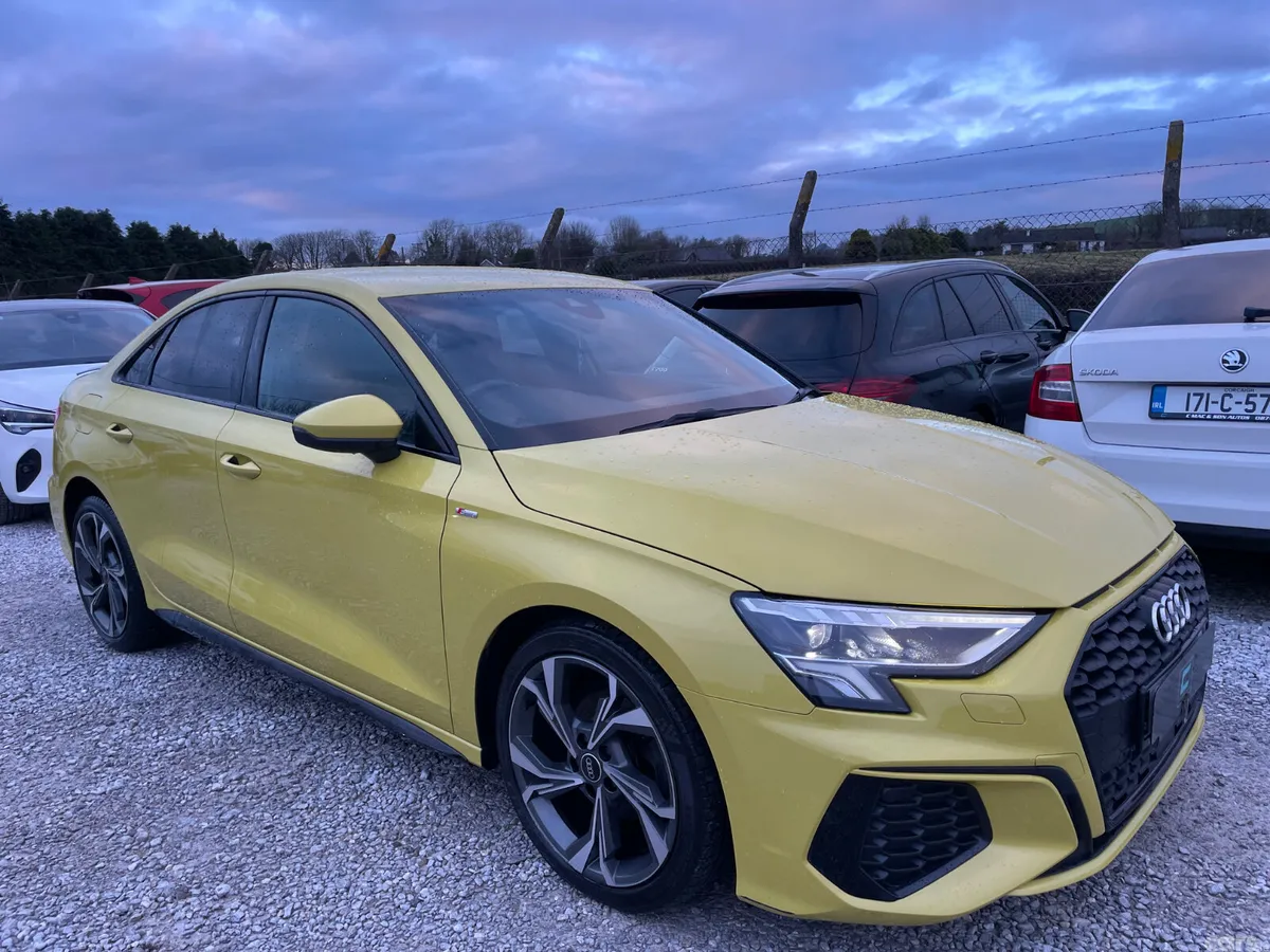 Audi A3 Saloon, Diesel, 2021, Yellow