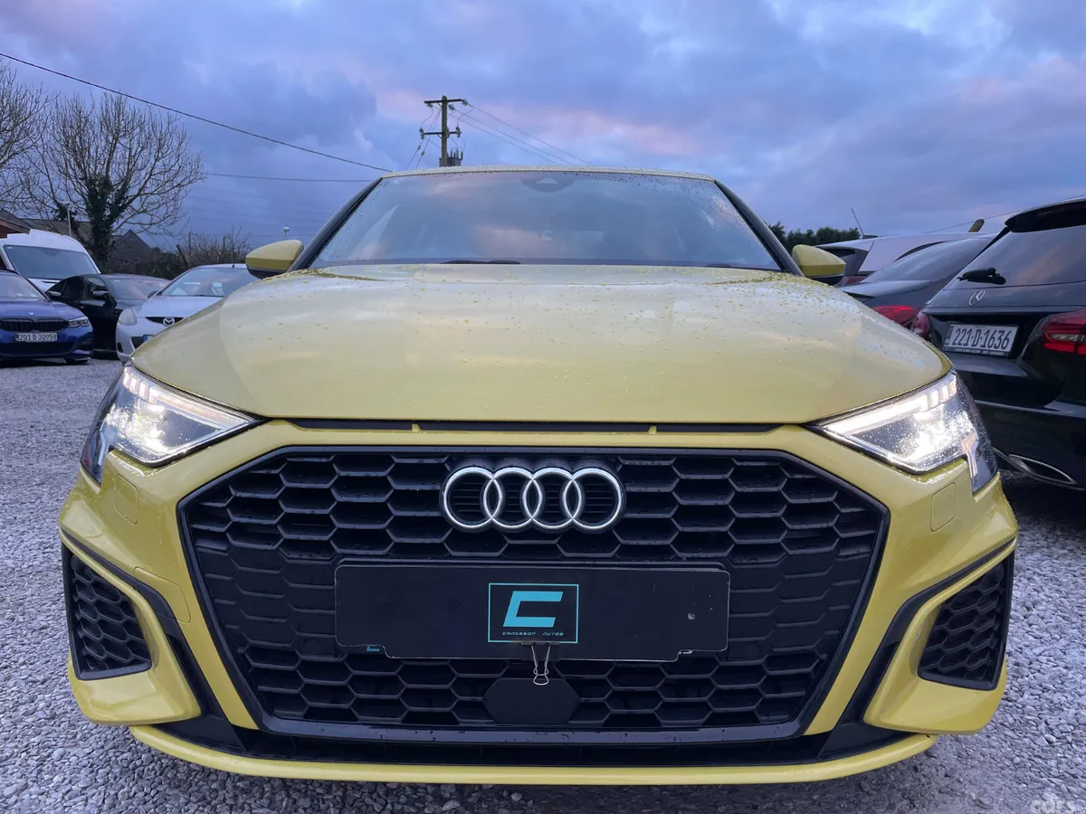 Audi A3 Saloon, Diesel, 2021, Yellow