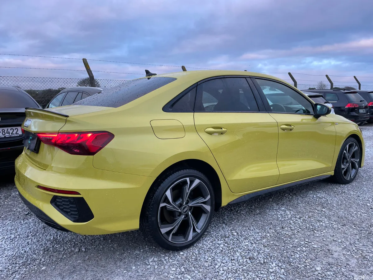Audi A3 Saloon, Diesel, 2021, Yellow