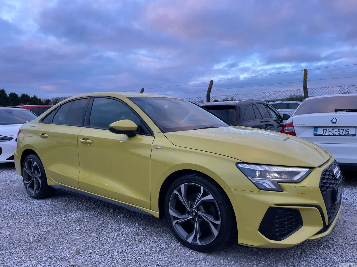 Audi A3 Saloon, Diesel, 2021, Yellow