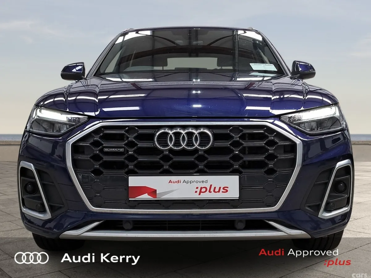 Audi Q5 SUV, Petrol Plug-in Hybrid, 2024, Blue