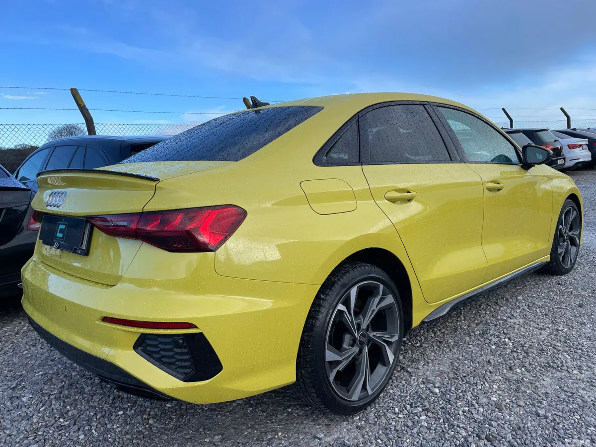 Audi A3 Saloon, Diesel, 2021, Yellow
