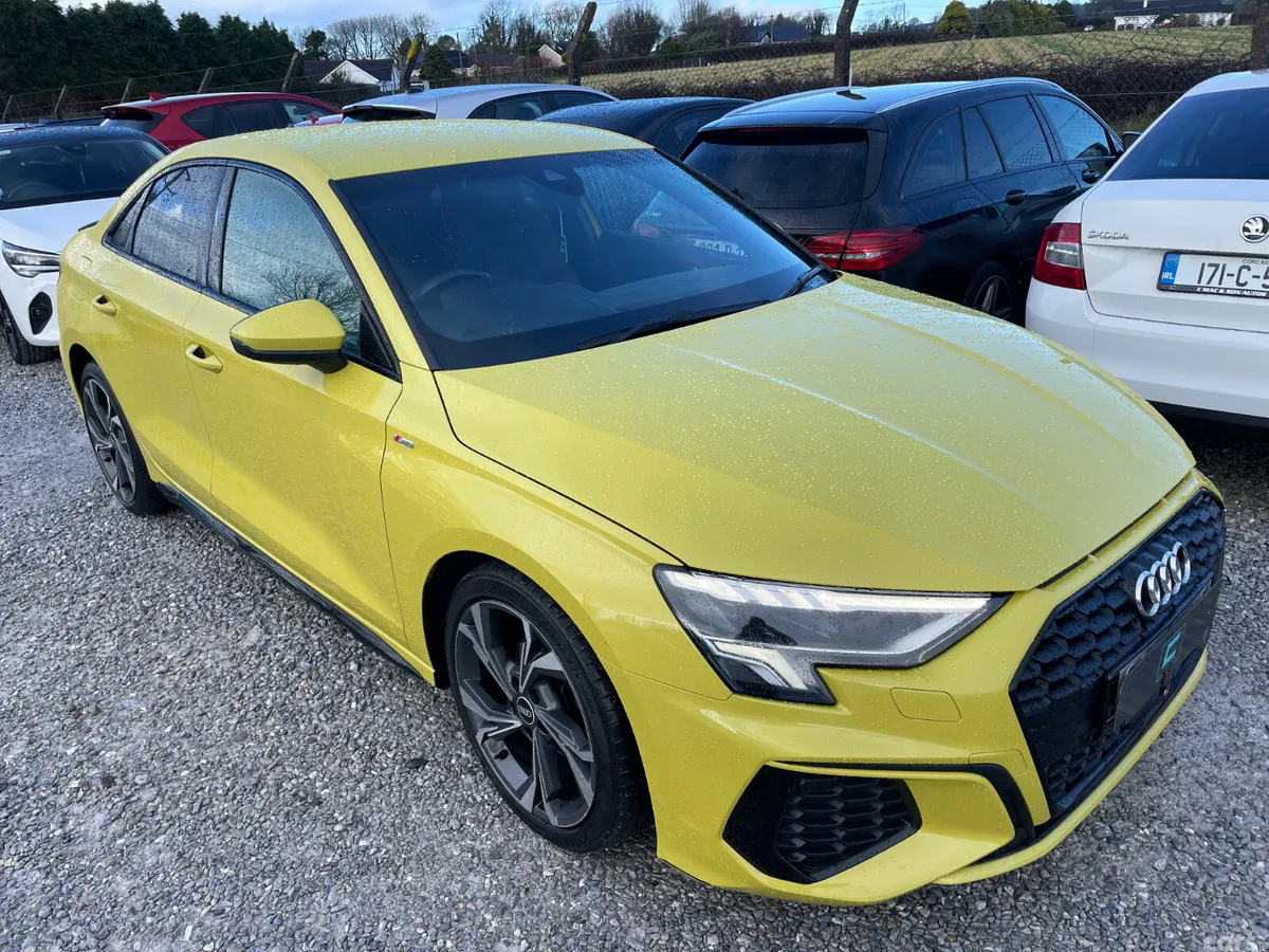 Audi A3 Saloon, Diesel, 2021, Yellow