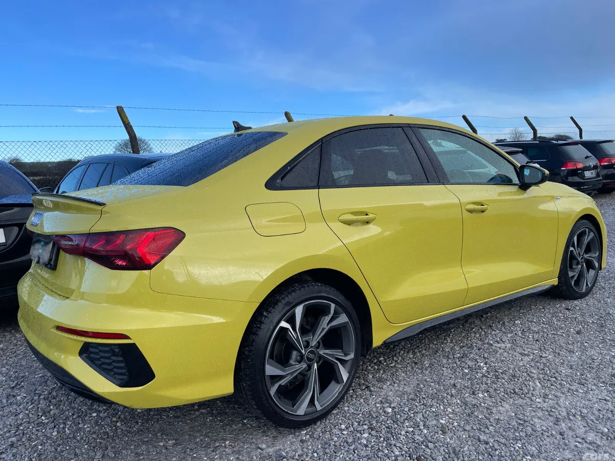 Audi A3 Saloon, Diesel, 2021, Yellow