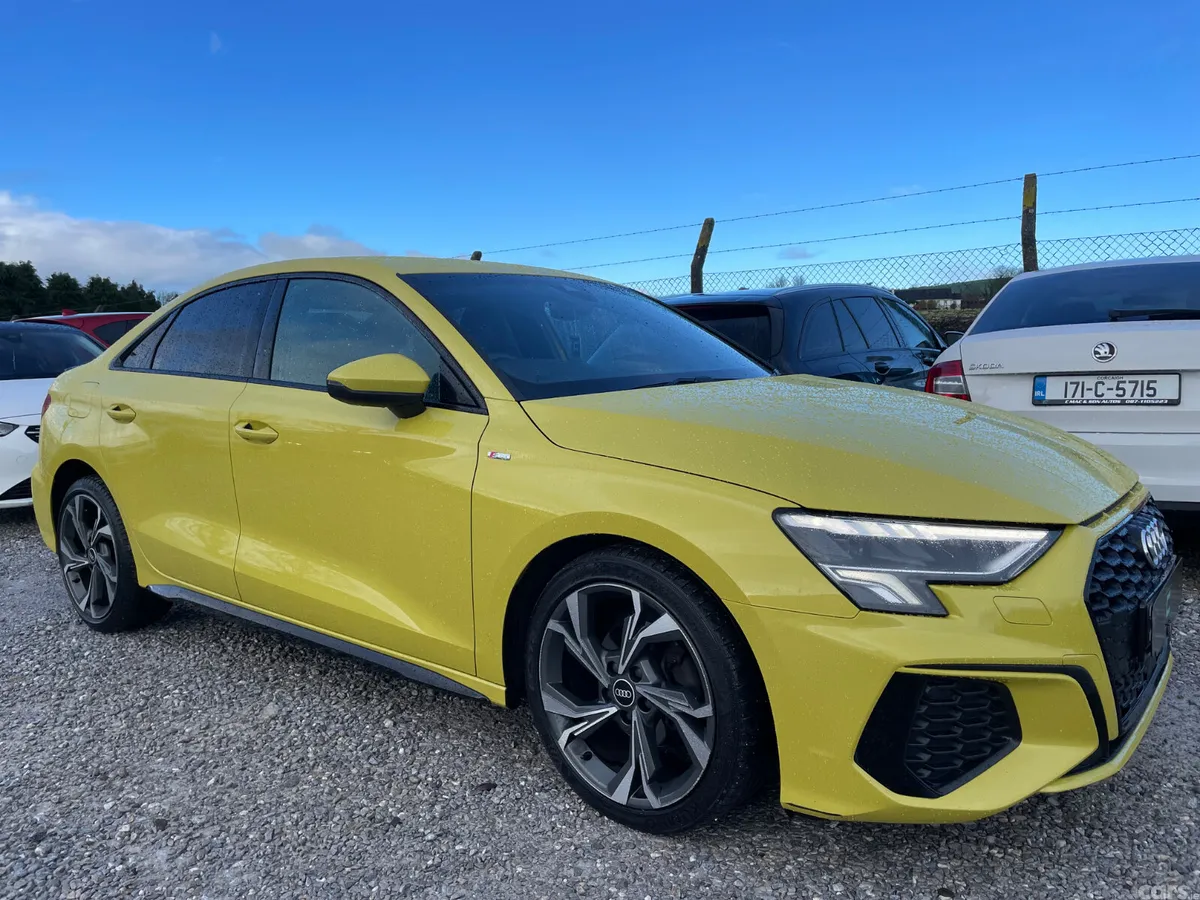 Audi A3 Saloon, Diesel, 2021, Yellow