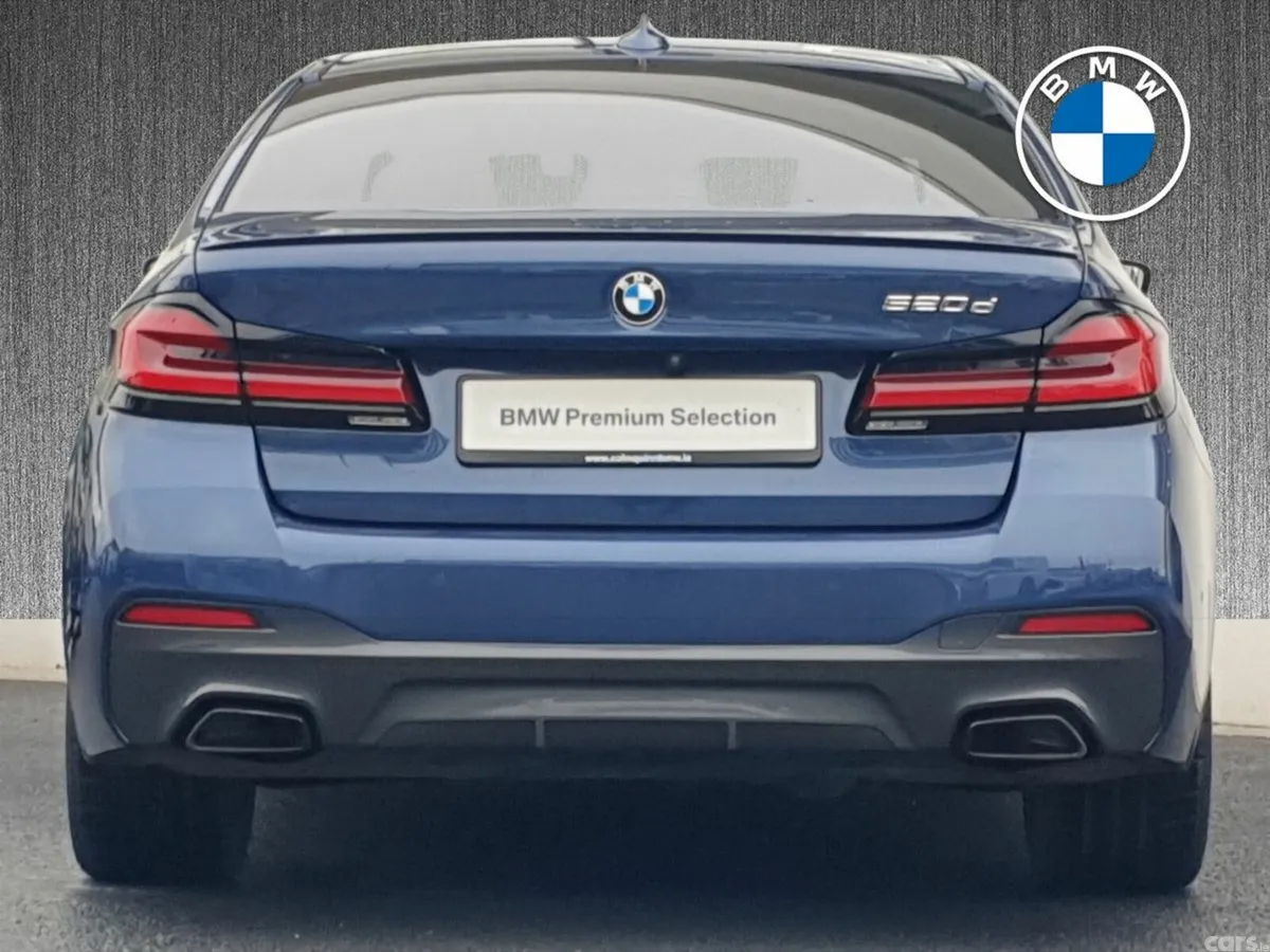 BMW 5-Series Saloon, Diesel, 2022, Blue