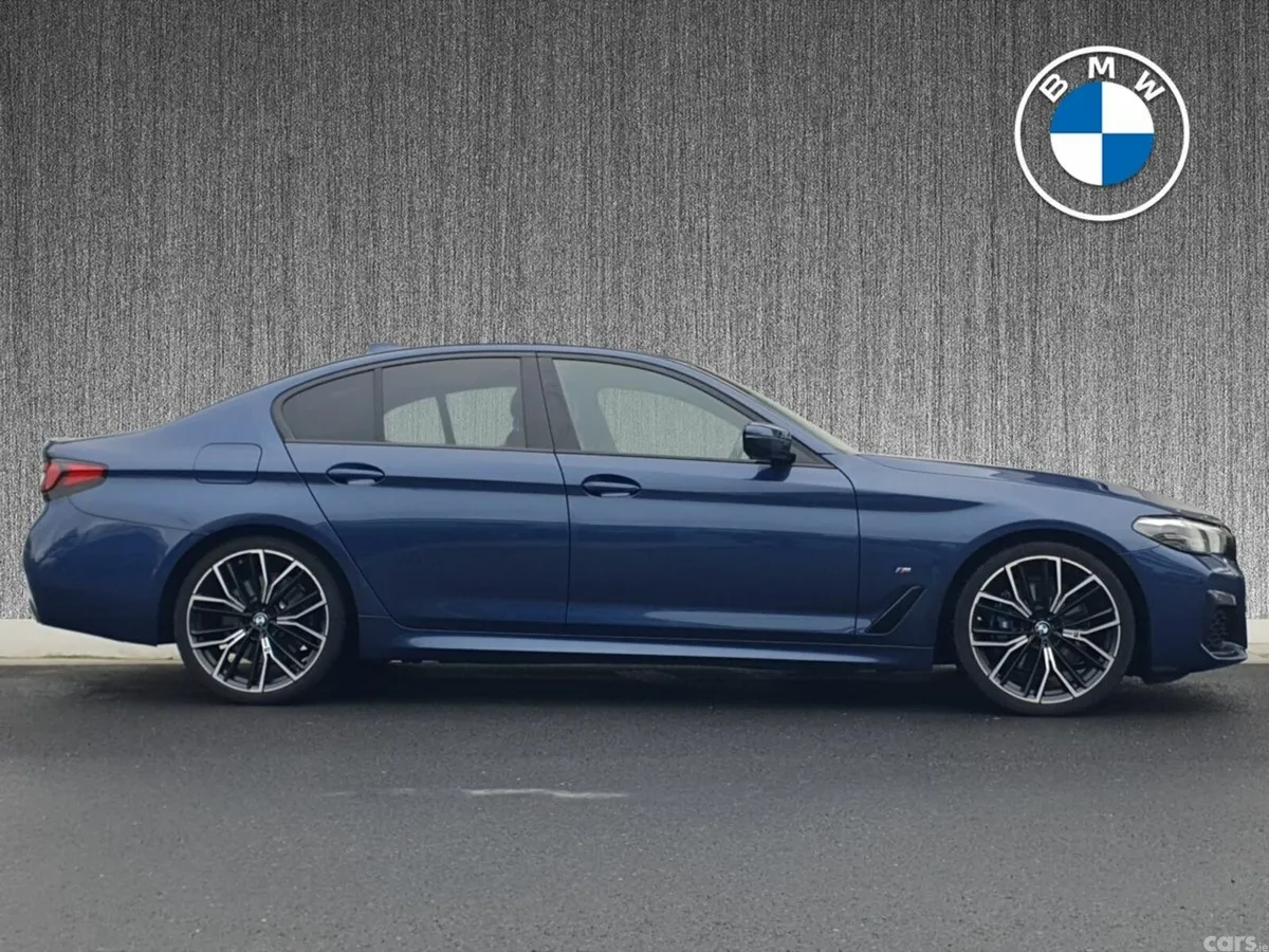 BMW 5-Series Saloon, Diesel, 2022, Blue