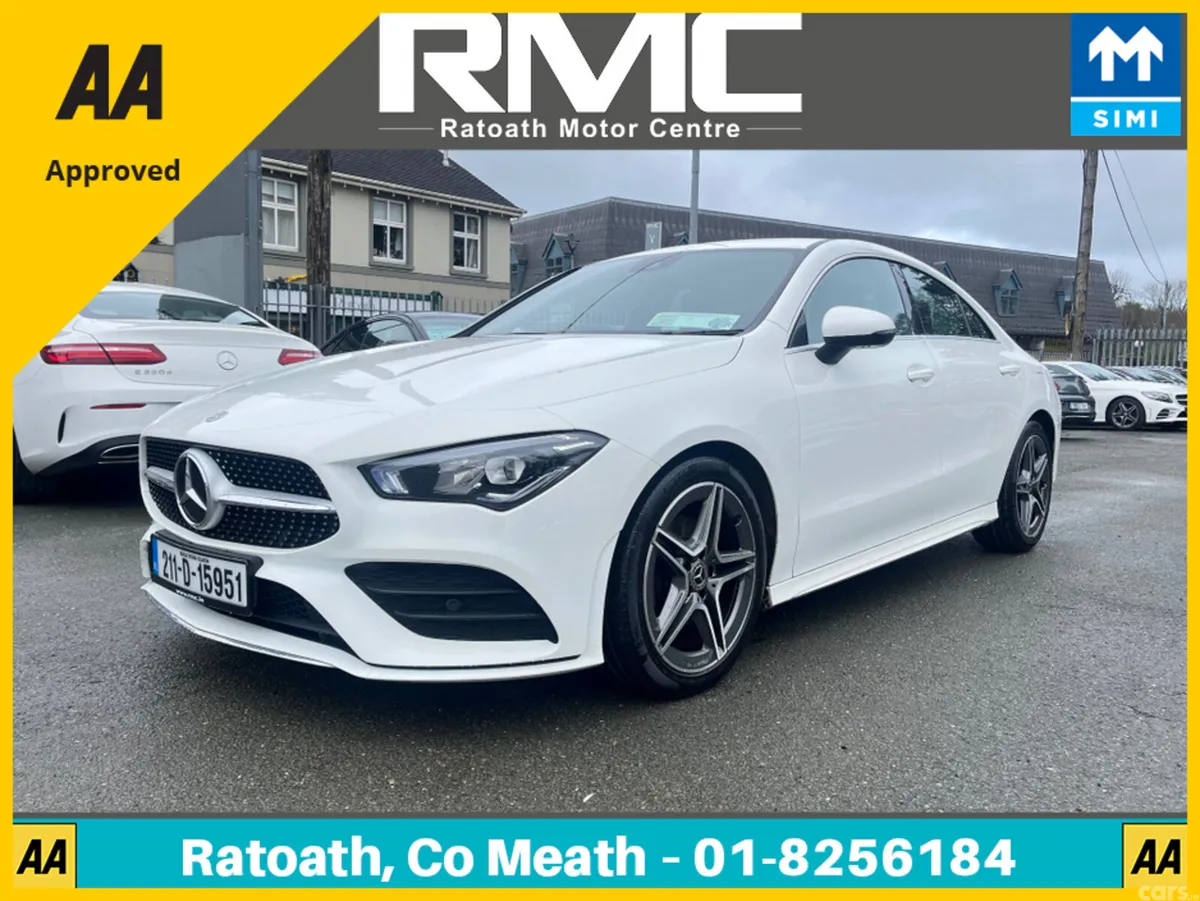 Mercedes-Benz CLA Saloon, Petrol, 2021, White