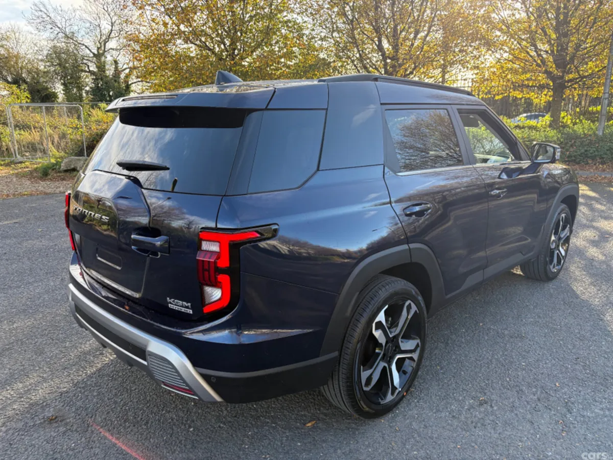 KGM Torres SUV, Petrol Hybrid, 2026, Blue