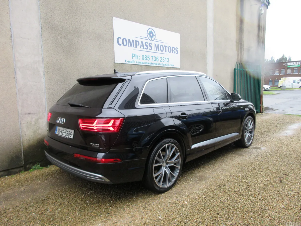 Audi Q7 SUV, Diesel Plug-in Hybrid, 2018, Black