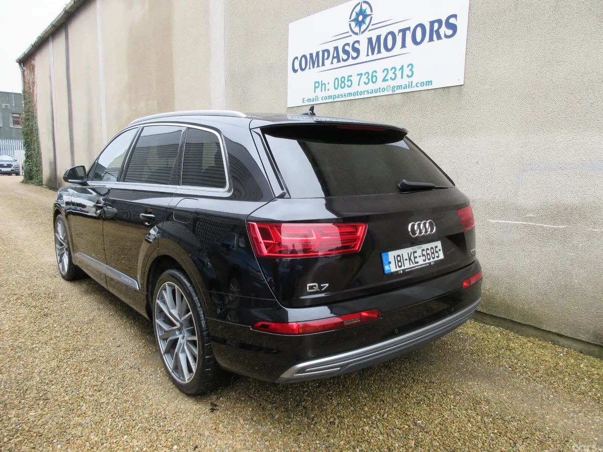 Audi Q7 SUV, Diesel Plug-in Hybrid, 2018, Black