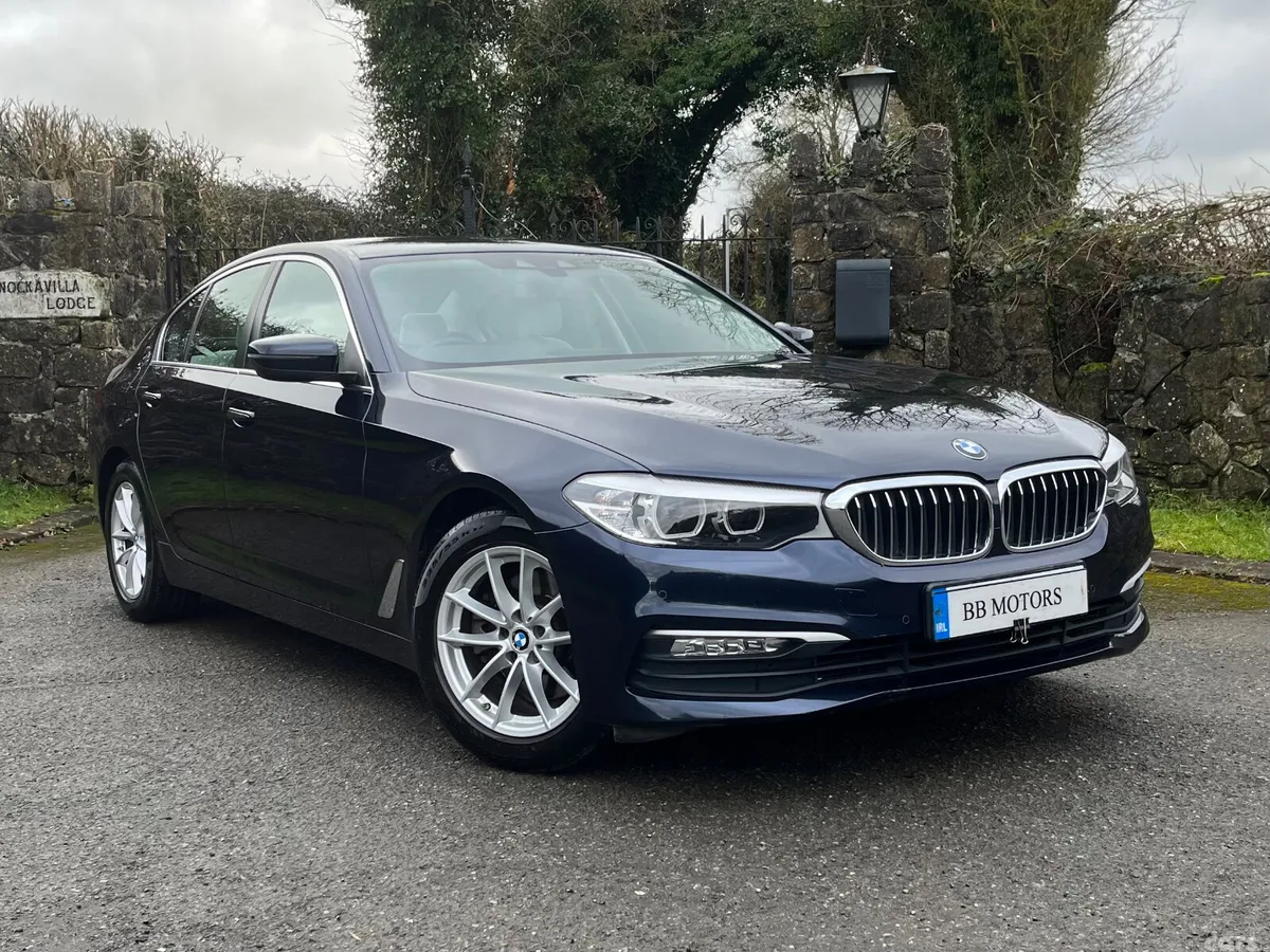 BMW 5-Series Saloon, Diesel, 2018, Blue